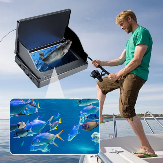 ⏳Time-limited Special⏰Fish Finder with HD Display & Transducer