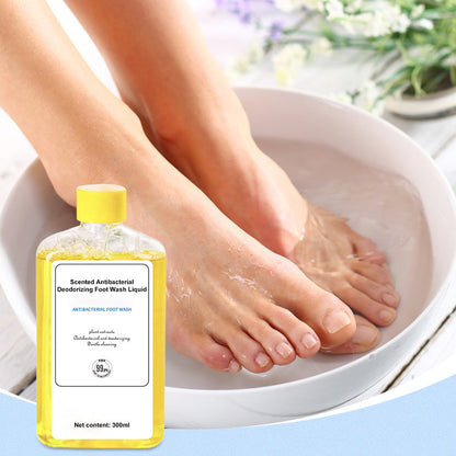 Scented Antibacterial Deodorizing Foot Wash Liquid