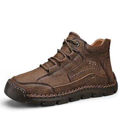 🔥LIMITED SALE 50% OFF🔥Handcrafted Men's Leather Shoes - Relieve Foot Pain