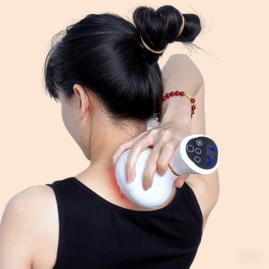 🔥New Arrival 2025🔥Nine Speed Adjustable Handheld Cordless Massager Brush