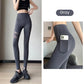 Women's High-Waisted Mesh Leggings with Pockets