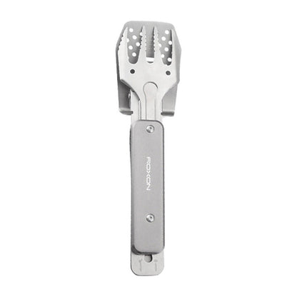 🔥Hot sale 🥓3-in-1 Camping BBQ Grill Utensils Home Fork Spatula Clip