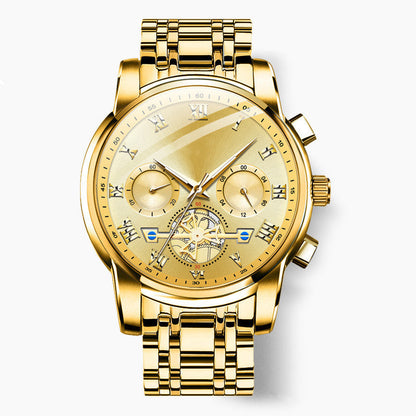 Luxury Design Dodecagon Quartz Watch New Multifunctional Men's Wristwatch