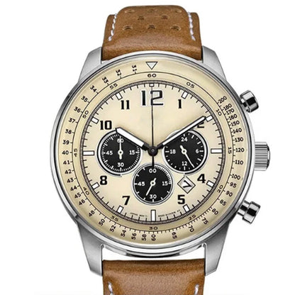 Men's Waterproof Multifunctional Quartz Watch - Accurate Timekeeping, Stylish Design, Perfect for Business and Casual!
