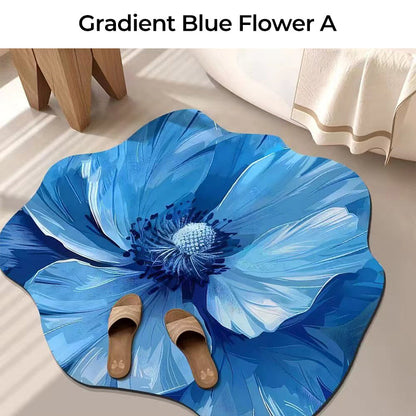 🔥2025 Hot Sale 49% Off🔥3D Shaped Flower Diatomite Absorbent Floor Mat