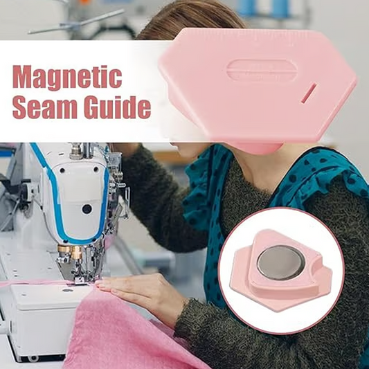 Magnetic Seam Guide for Sewing Machine
