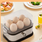 🎉2025 HOT SALE 50% OFF🎉Multifunctional Egg Steamer with Clear Lid