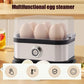 🎉2025 HOT SALE 50% OFF🎉Multifunctional Egg Steamer with Clear Lid