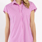 💗Summer Specials✨Women’s V-Neck Shirt Mini Dress with Stripe Print