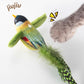 Realistic Chirping Bird Cat Self-Play Toy to Stimulate Hunting Instincts