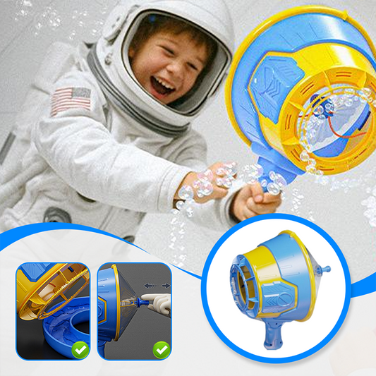 Air Cannon Bubble Shooting Toy