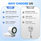🥳2026 HOT SALE🥳💞50K+ SOLD!🔋🧊 49% OFF! Portable Ice Cooling Fan – Adds ice for extra cold air. 3 speeds, long battery. Stay cool during British heatwaves. A summer essential. 👵✨