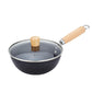 Fish Scale Pattern Flat Bottom Non-Stick Pan