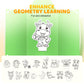 🔥New Upgrades👶✨Pull String 3D Geometry Learning Book