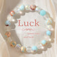 📿50% OFF NOW ! ✨Elegant Natural Stone Bead Bracelet – Healing Crystal Elastic Bracelet for Stress Relief, Luck & Daily Wear