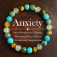 📿50% OFF NOW ! ✨Elegant Natural Stone Bead Bracelet – Healing Crystal Elastic Bracelet for Stress Relief, Luck & Daily Wear