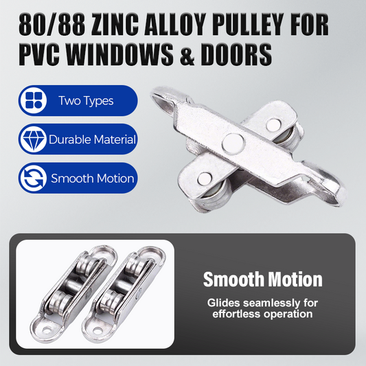 🔥 LAST DAY PROMOTION - 50%OFF 🔥 80/88 Zinc Alloy Pulley for PVC Windows & Doors