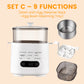 🥳2026 HOT SALE🥳💞50K+ SOLD!🎁✨ 50% OFF! Mini Multi‑Functional Egg Cooker – Smart touch panel, 6‑egg capacity, boils, poaches, scrambles & steams. Perfect for quick breakfasts! 🥚⚡
