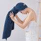 Super absorbent coral fleece hair towel 60*100cm