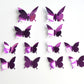 3D Mirror Butterfly & Sunflower Wall Sticker