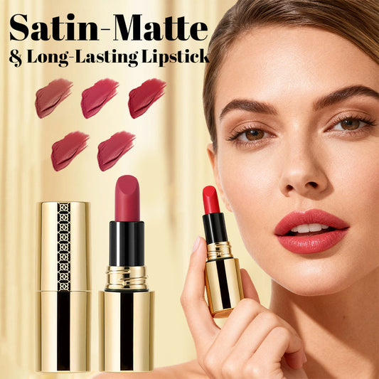 Satin-Matte & Long-Lasting Lipstick