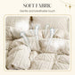 3-piece tufted bedding set with cut-out pattern