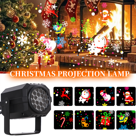 🎁Christmas Hot Sale 50% OFF🎅Rotating LED Christmas Pattern Projector Light