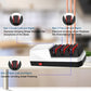 Professional 3-Stage Electric Knife Sharpener with Precision Angle Guide & Diamond Abrasive