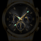 ⌚ 50% OFF! ✨ MEN'S CHRONOGRAPH WATCH - 3 Subdials & Date Display, Water-Resistant with Stainless Steel Strap, Classic Design for Business and Casual Wear 💼🌟