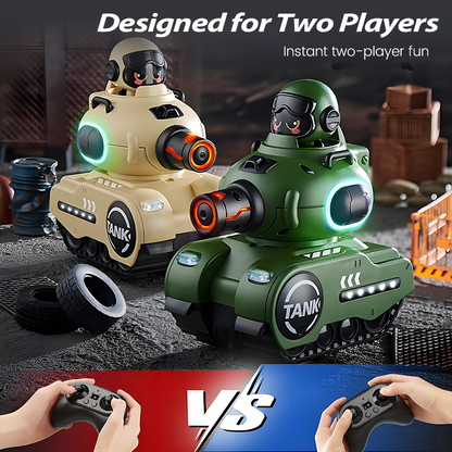 Infrared Remote Control Battle Tank Set