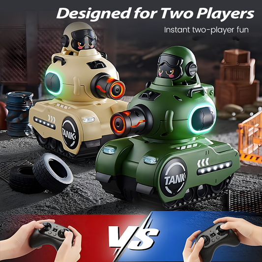 Infrared Remote Control Battle Tank Set