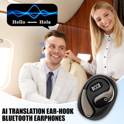 🌍 Real-Time Translation Earbuds – 138 Languages, Bluetooth 5.4, 25H Battery & IPX5 Waterproof! 🎧✈️