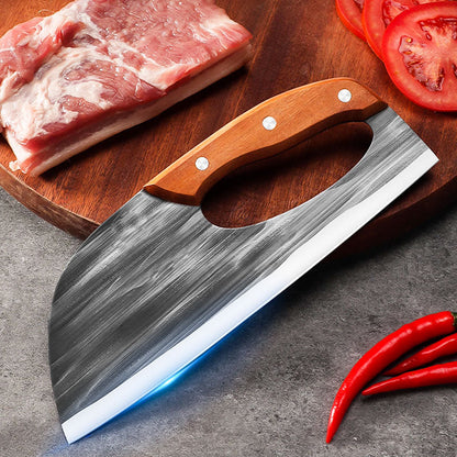 📢📢50% OFF !!!⏰Multifunctional Stainless Steel Labor-Saving Kitchen Knife – 24cm Ultra-Sharp, Ergonomic Handle & Rust-Resistant 🔪