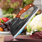 📢📢50% OFF !!!⏰Multifunctional Stainless Steel Labor-Saving Kitchen Knife – 24cm Ultra-Sharp, Ergonomic Handle & Rust-Resistant 🔪