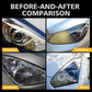 🚗【Headlight Crystal Restorer】— One swipe, and yellowed lenses become crystal clear. Old becomes new, and your headlights shine like brand new! ✨🔦