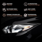 🚗【Headlight Crystal Restorer】— One swipe, and yellowed lenses become crystal clear. Old becomes new, and your headlights shine like brand new! ✨🔦