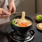 Uncoated Thick Iron Pot with Lid