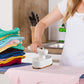 💐50% OFF ! Mini Steam Iron – 50K+ Sold, Travelers‘ Choice 🌟💯【Flash Sale】