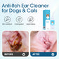 🏆 Last Day Special Price £9.77 ! 🐱Buy 2 Get 1 Free🐶 Ear cleaner, Relieves itching in dogs & cats