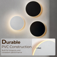 💡 50% OFF NOW! 🎨 Modern Round LED Wall Sconces – Minimalist Eclipse Design, Touch Control & Adjustable Ambient Light ✨