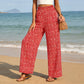 💗LAST DAY SALE 50% OFF⏰Women's Smocked High Waist Wide Leg Pants👖