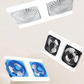 Modern 2-in-1 LED Ceiling Fan Light