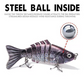 🌞 Spring Sale 50% Off🔥8-Segment Bionic Swimbait | Ultra-Realistic S-Action Multi-Jointed Fishing Lure for Bass, Pike & Trout