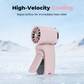 🔥Portable Clip-On Fan with LED Display!🌬️ Lightweight & strong wind, LED shows battery clearly. Clip anywhere, stay cool all day—super handy!