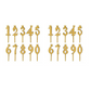 Birthday Cake Decorative Number Topper (0-9)