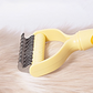 🥳Only £8.8 Each!🥳💞50% OFF! 🐕Professional Dual-Sided Pet Grooming Rake—Less mess, more cuddles. ✨🧡