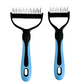 🥳Only £8.8 Each!🥳💞50% OFF! 🐕Professional Dual-Sided Pet Grooming Rake—Less mess, more cuddles. ✨🧡