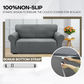 🔥🎁New 50% OFF🔥Jacquard sofa cover with high elasticity and anti-slip straps
