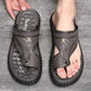 👞 50% OFF! 🌿 Breathable, soft leather outdoor sandals in plus sizes for men – Comfortable fit, non-slip sole & ideal for long walks 🚶‍♂️