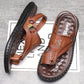 👞 50% OFF! 🌿 Breathable, soft leather outdoor sandals in plus sizes for men – Comfortable fit, non-slip sole & ideal for long walks 🚶‍♂️
